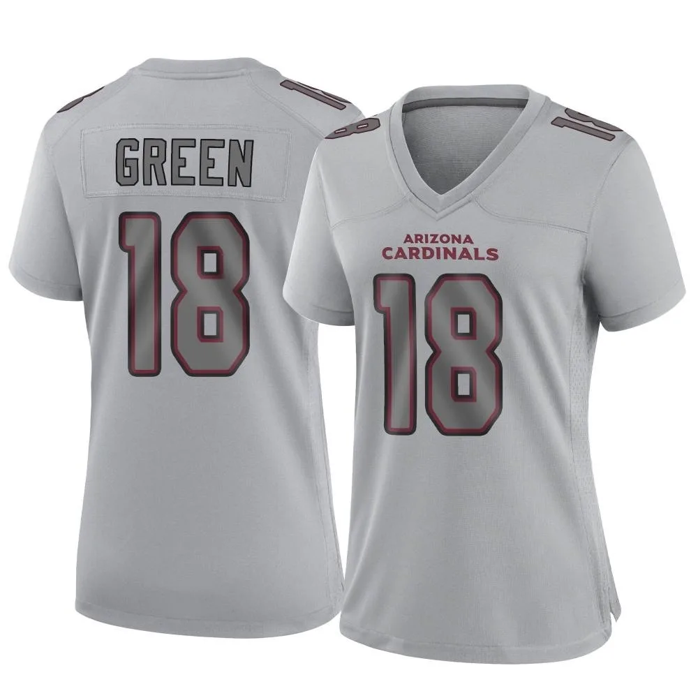 Women's Arizona Cardinals A.j. Green Nike Atmosphere Fashion Game Gray Jersey Women's Arizona Cardinals A.j. Green Nike Atmosphere Fashion Game Gray Jersey