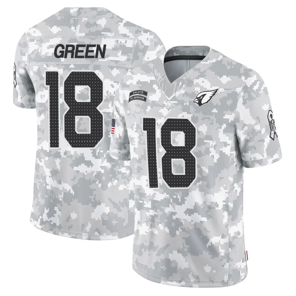 Youth Arizona Cardinals A.j. Green Nike 2024 Salute To Service Limited Arctic Camo Jersey Youth Arizona Cardinals A.j. Green Nike 2024 Salute To Service Limited Arctic Camo Jersey