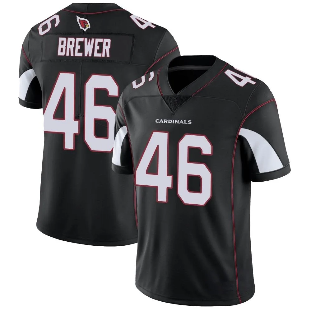 Men's Arizona Cardinals Aaron Brewer Nike Vapor Untouchable Limited Black Jersey Men's Arizona Cardinals Aaron Brewer Nike Vapor Untouchable Limited Black Jersey