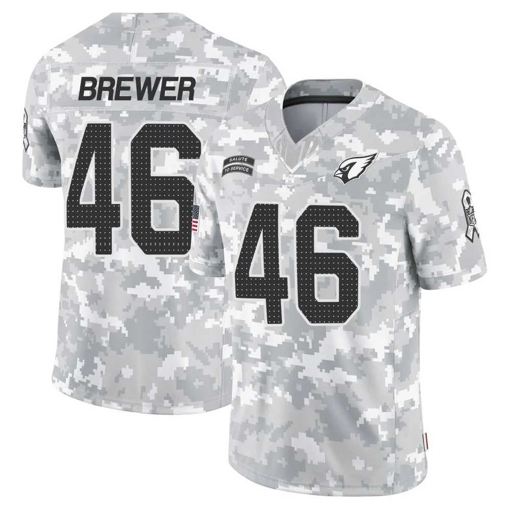 Youth Arizona Cardinals Aaron Brewer Nike 2024 Salute To Service Limited Arctic Camo Jersey Youth Arizona Cardinals Aaron Brewer Nike 2024 Salute To Service Limited Arctic Camo Jersey