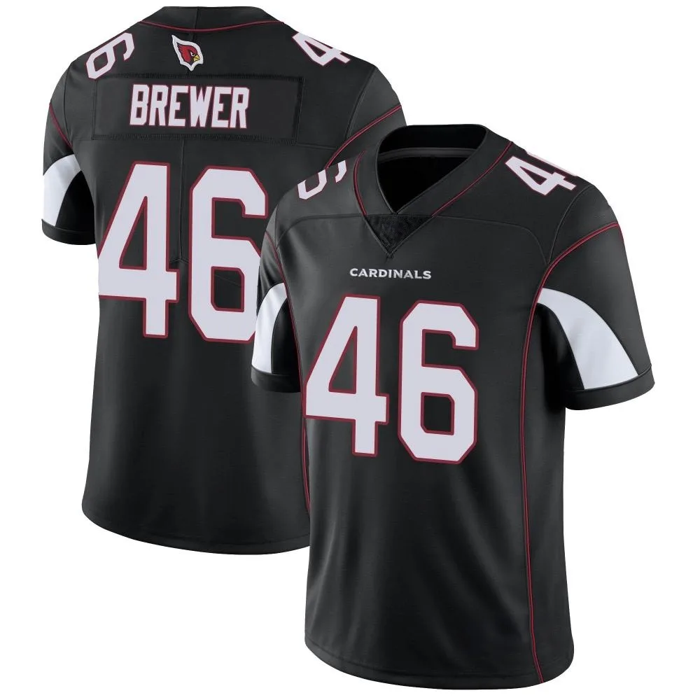 Youth Arizona Cardinals Aaron Brewer Nike Vapor Untouchable Limited Black Jersey Youth Arizona Cardinals Aaron Brewer Nike Vapor Untouchable Limited Black Jersey