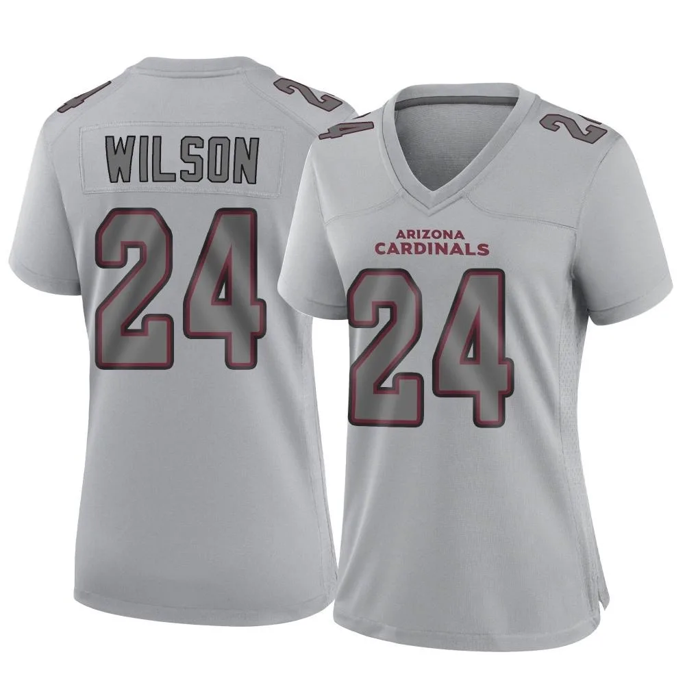 Women's Arizona Cardinals Adrian Wilson Nike Atmosphere Fashion Game Gray Jersey Women's Arizona Cardinals Adrian Wilson Nike Atmosphere Fashion Game Gray Jersey
