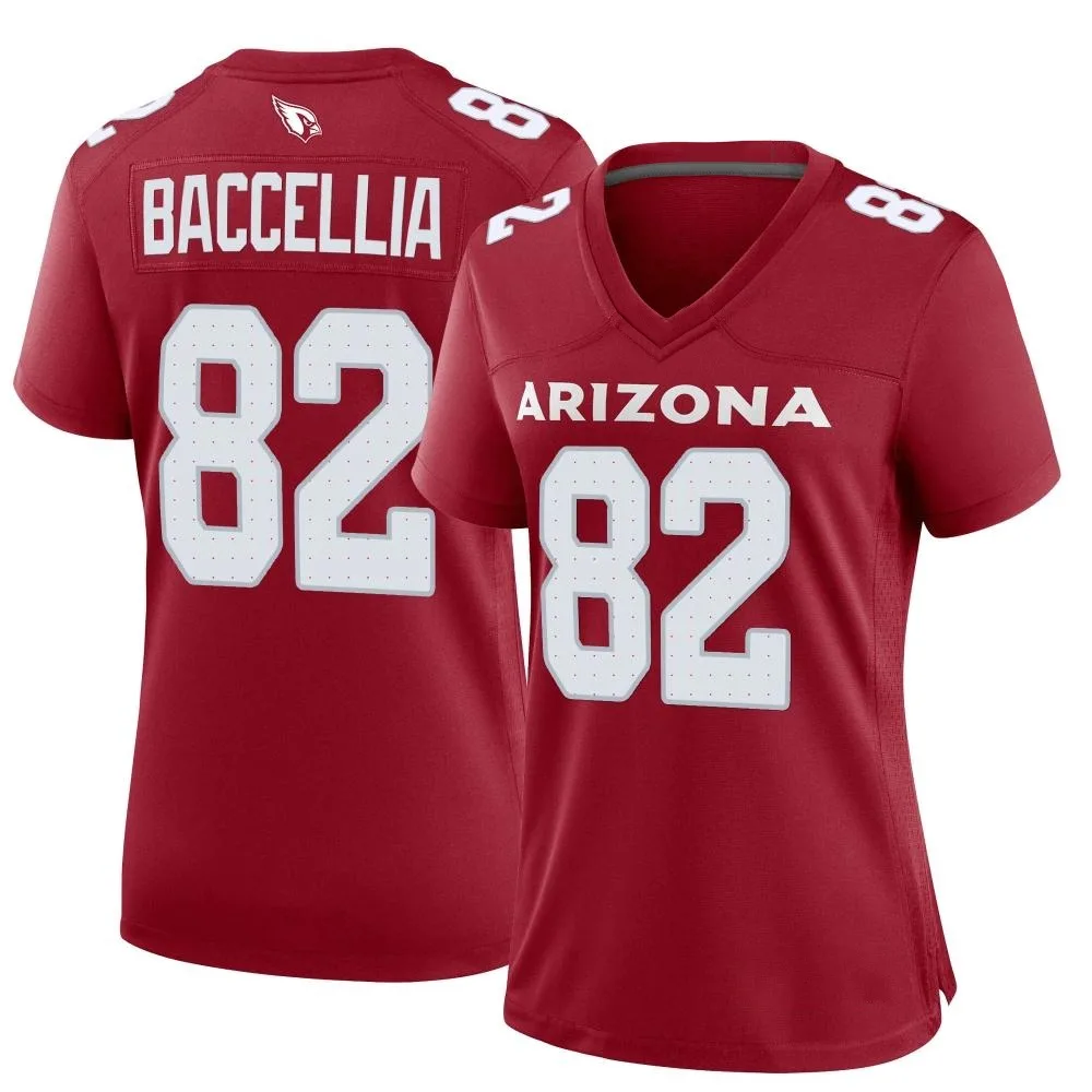 Women's Arizona Cardinals Andre Baccellia Nike Cardinal Game Jersey Women's Arizona Cardinals Andre Baccellia Nike Cardinal Game Jersey