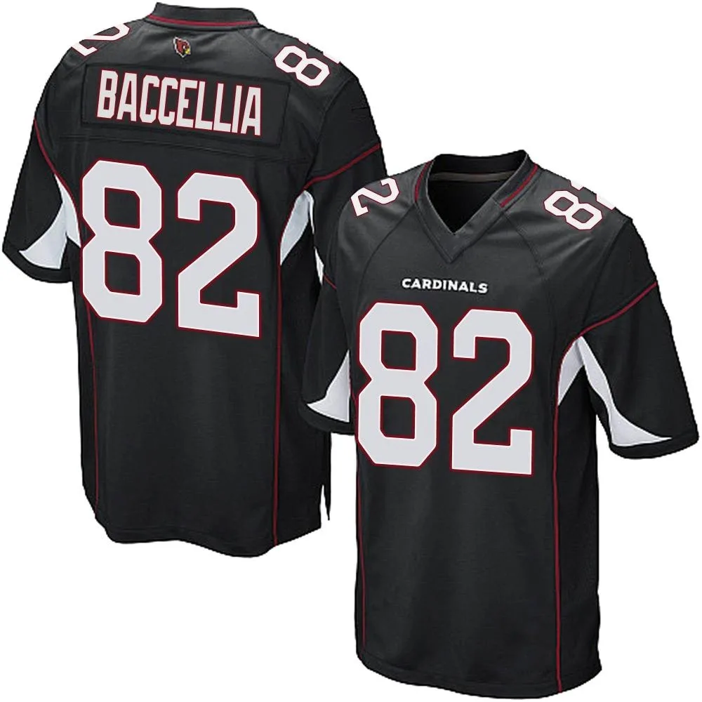 Youth Arizona Cardinals Andre Baccellia Nike Alternate Game Black Jersey Youth Arizona Cardinals Andre Baccellia Nike Alternate Game Black Jersey