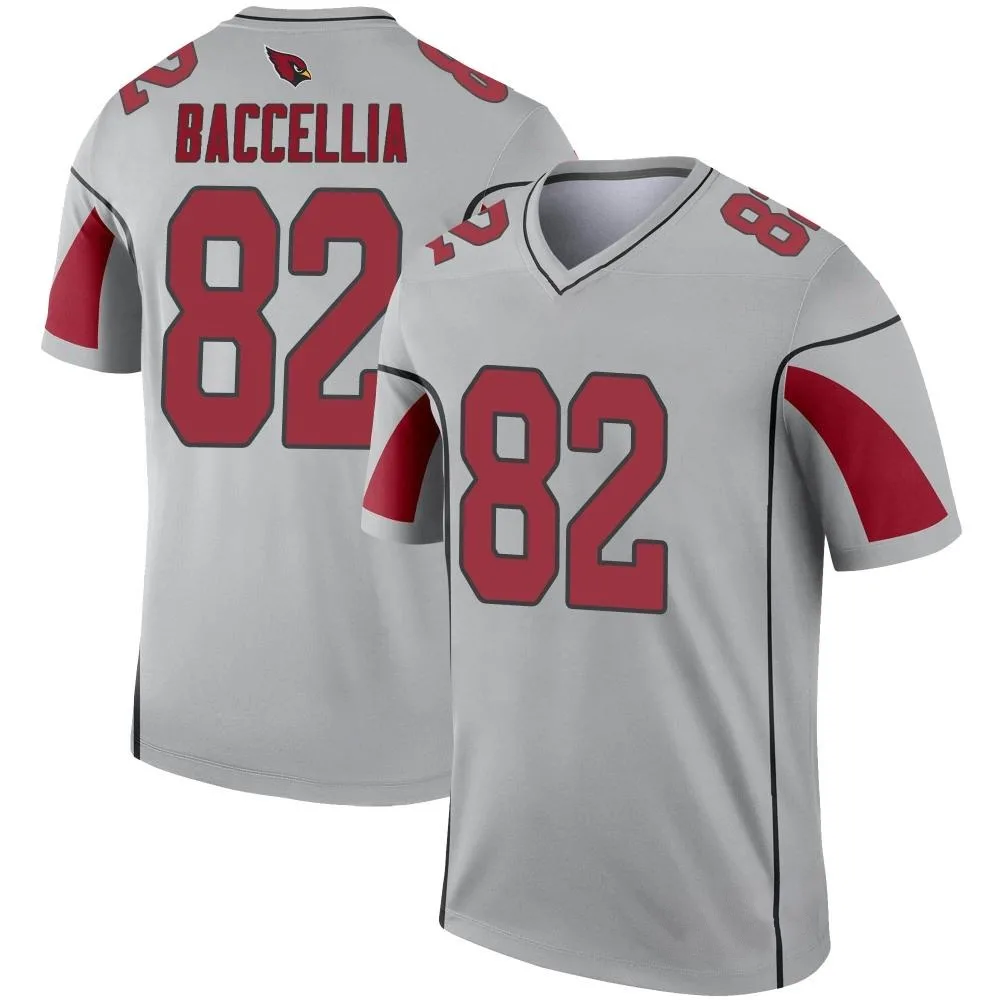 Youth Arizona Cardinals Andre Baccellia Nike Inverted Silver Legend Jersey Youth Arizona Cardinals Andre Baccellia Nike Inverted Silver Legend Jersey
