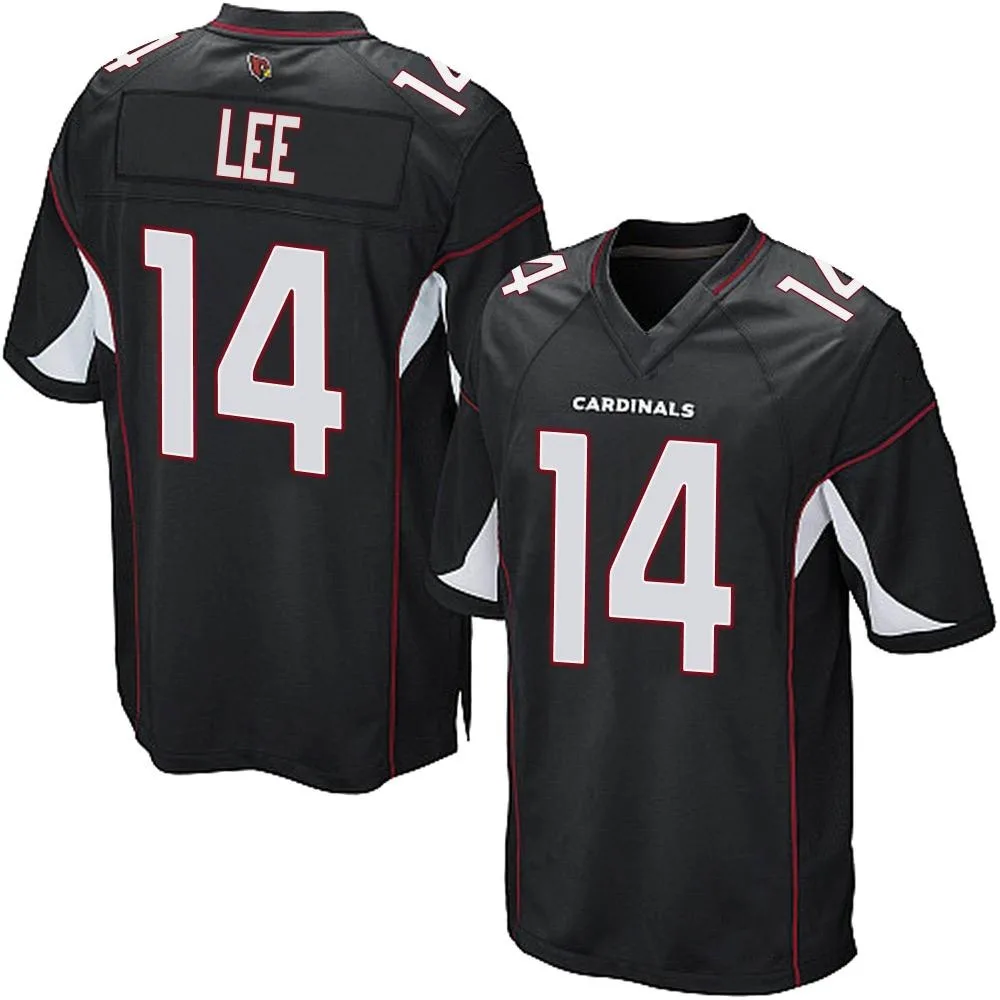 Men's Arizona Cardinals Andy Lee Nike Alternate Game Black Jersey Men's Arizona Cardinals Andy Lee Nike Alternate Game Black Jersey