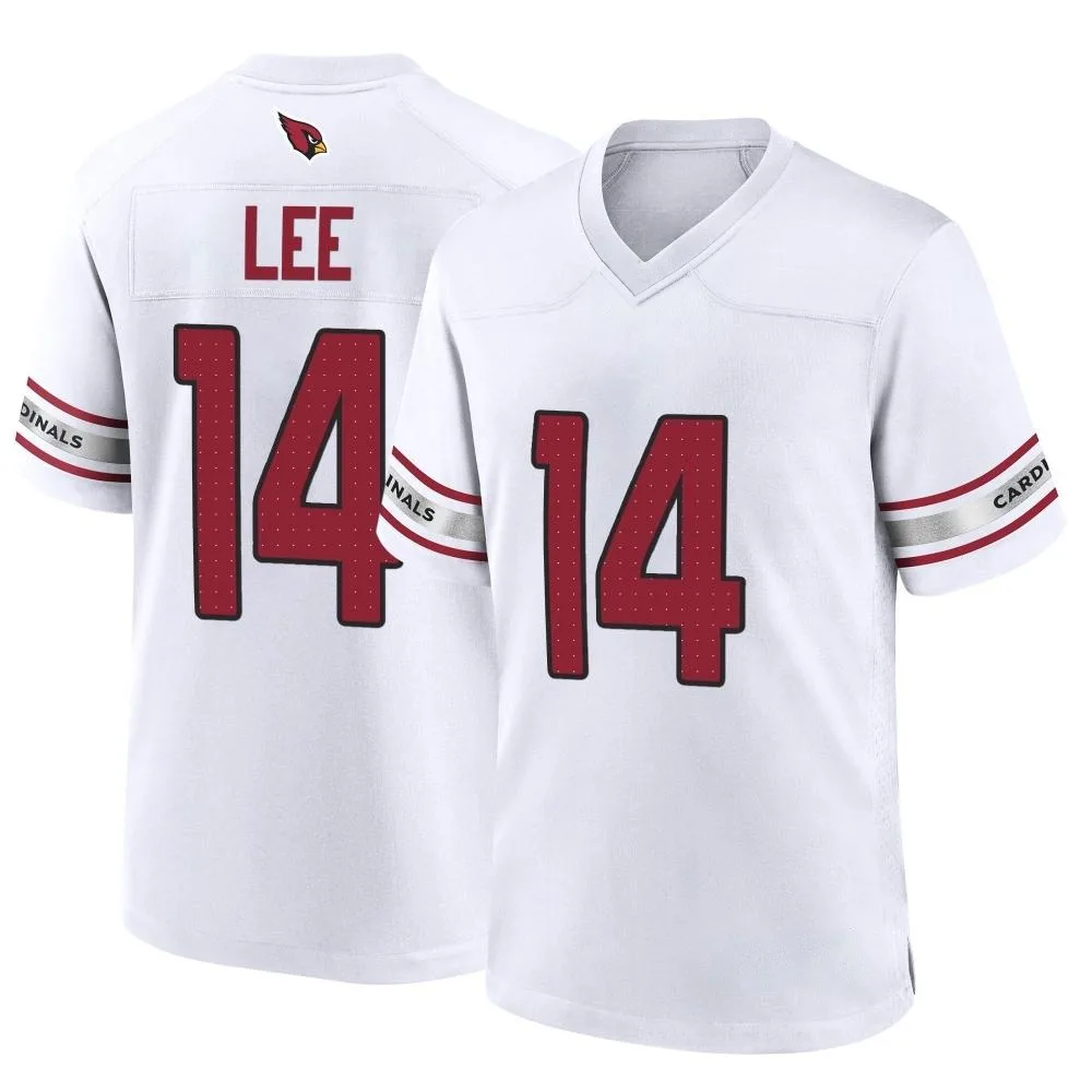 Men's Arizona Cardinals Andy Lee Nike Game White Jersey Men's Arizona Cardinals Andy Lee Nike Game White Jersey