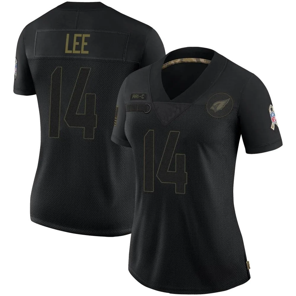 Women's Arizona Cardinals Andy Lee Nike 2020 Salute To Service Limited Black Jersey Women's Arizona Cardinals Andy Lee Nike 2020 Salute To Service Limited Black Jersey