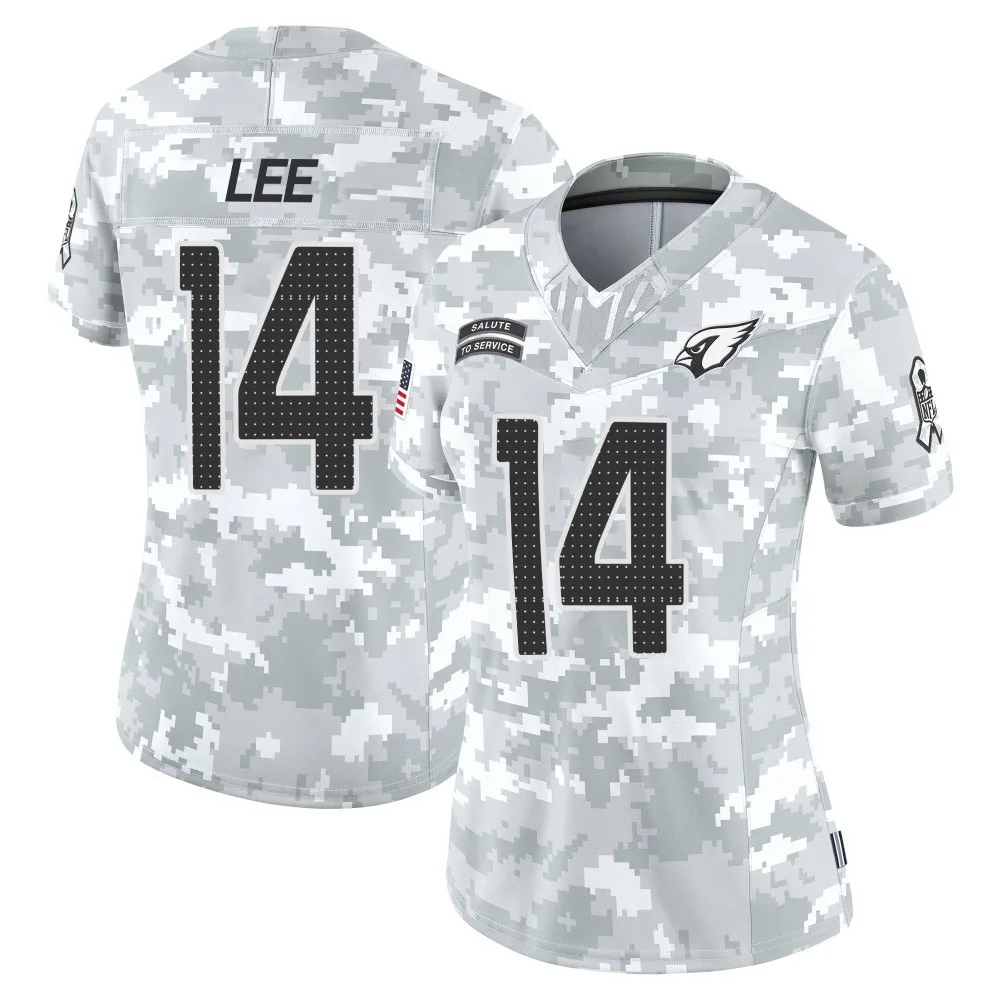 Women's Arizona Cardinals Andy Lee Nike 2024 Salute To Service Limited Arctic Camo Jersey Women's Arizona Cardinals Andy Lee Nike 2024 Salute To Service Limited Arctic Camo Jersey
