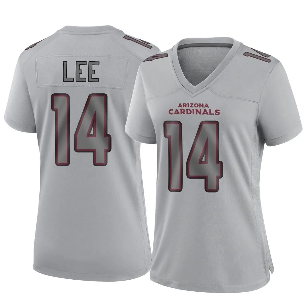 Women's Arizona Cardinals Andy Lee Nike Atmosphere Fashion Game Gray Jersey Women's Arizona Cardinals Andy Lee Nike Atmosphere Fashion Game Gray Jersey