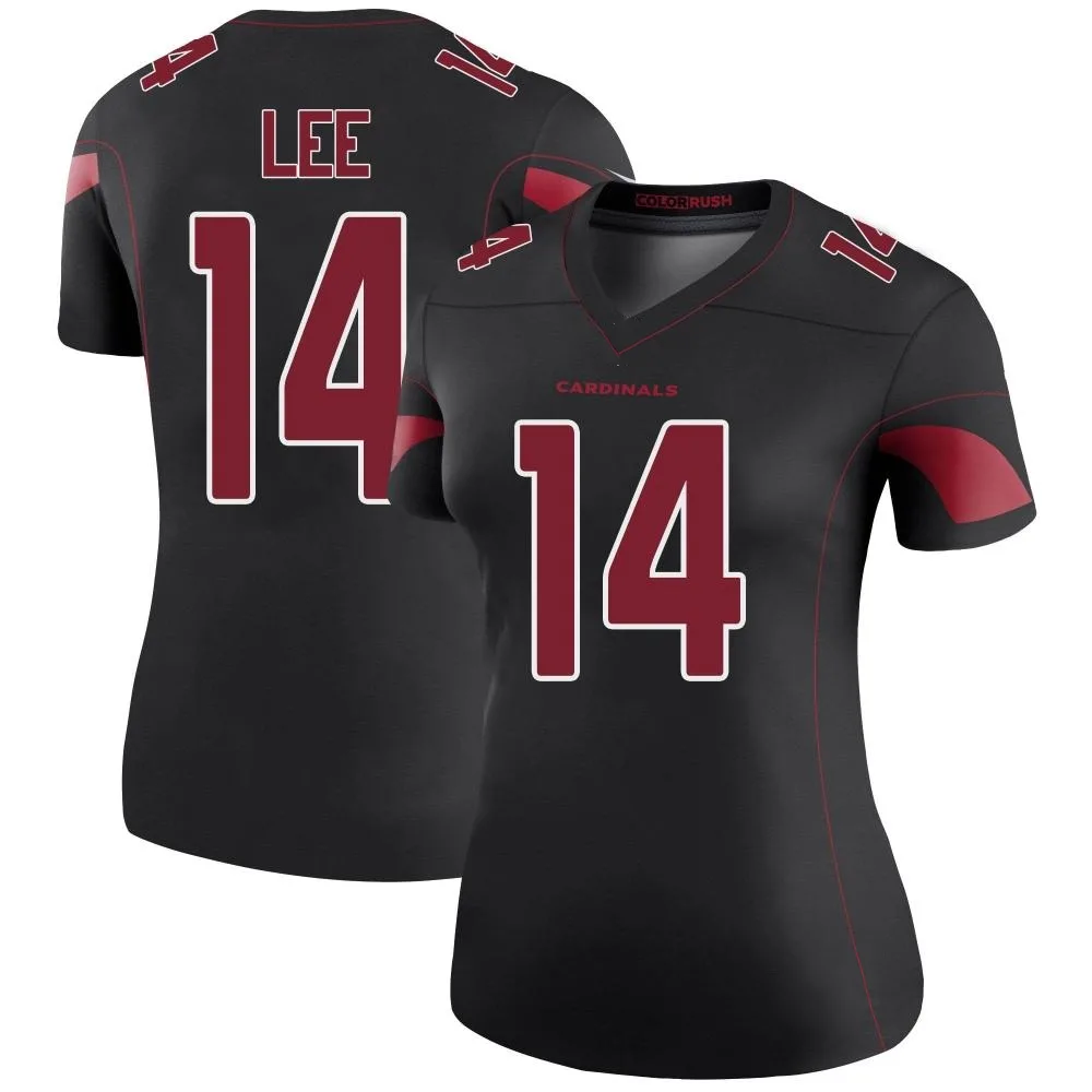 Women's Arizona Cardinals Andy Lee Nike Color Rush Legend Black Jersey Women's Arizona Cardinals Andy Lee Nike Color Rush Legend Black Jersey