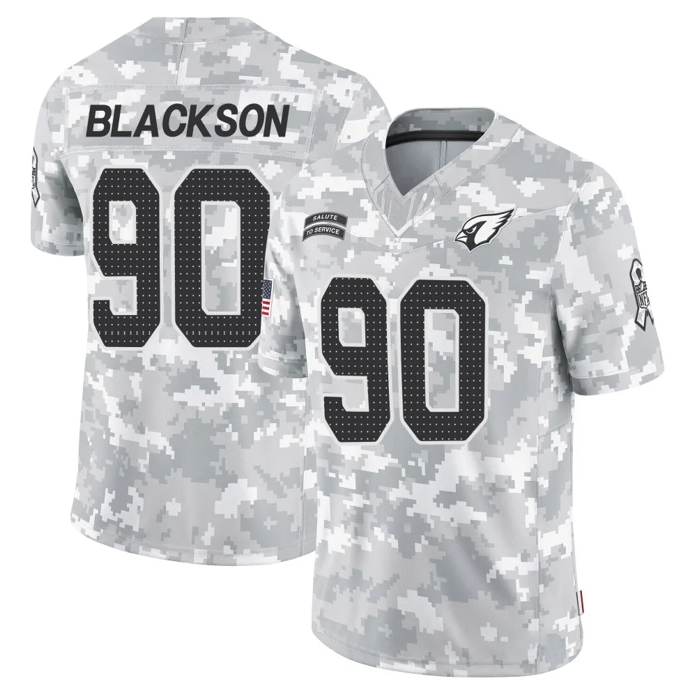 Men's Arizona Cardinals Angelo Blackson Nike 2024 Salute To Service Limited Arctic Camo Jersey Men's Arizona Cardinals Angelo Blackson Nike 2024 Salute To Service Limited Arctic Camo Jersey