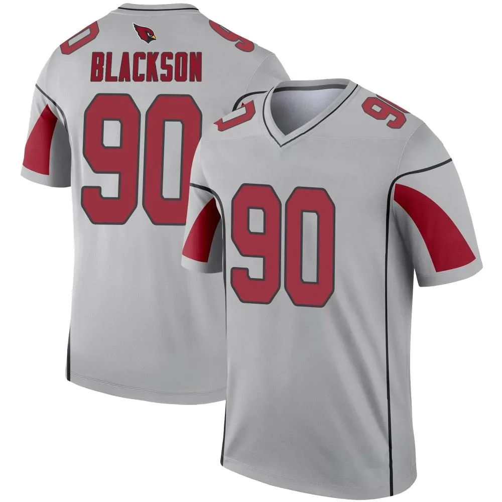 Men's Arizona Cardinals Angelo Blackson Nike Inverted Silver Legend Jersey Men's Arizona Cardinals Angelo Blackson Nike Inverted Silver Legend Jersey