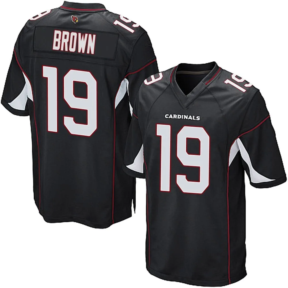 Men's Arizona Cardinals Anthony Brown Jr. Nike Alternate Game Black Jersey Men's Arizona Cardinals Anthony Brown Jr. Nike Alternate Game Black Jersey