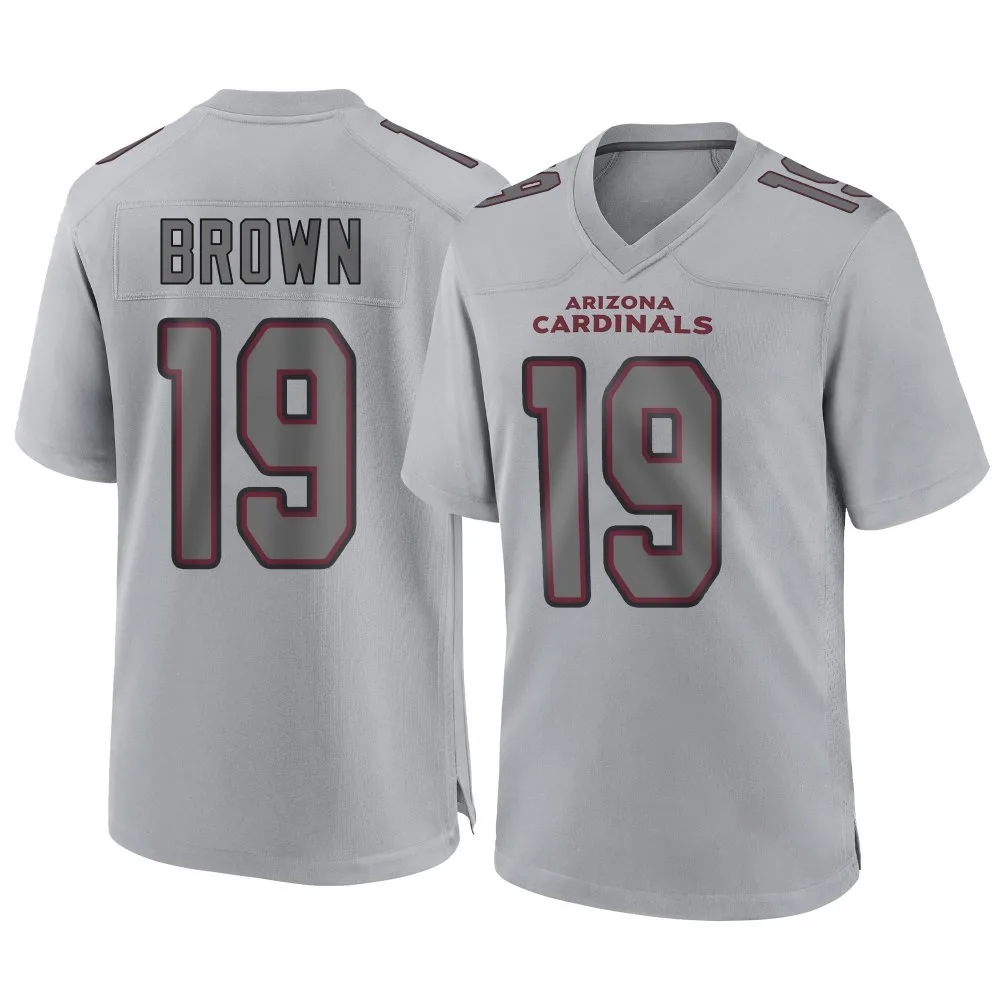 Men's Arizona Cardinals Anthony Brown Jr. Nike Atmosphere Fashion Game Gray Jersey Men's Arizona Cardinals Anthony Brown Jr. Nike Atmosphere Fashion Game Gray Jersey