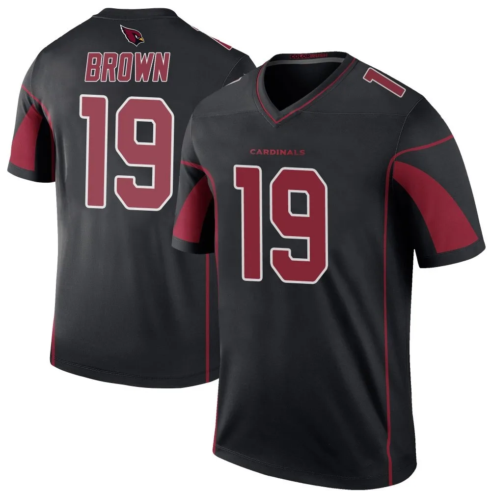 Men's Arizona Cardinals Anthony Brown Jr. Nike Color Rush Legend Black Jersey Men's Arizona Cardinals Anthony Brown Jr. Nike Color Rush Legend Black Jersey