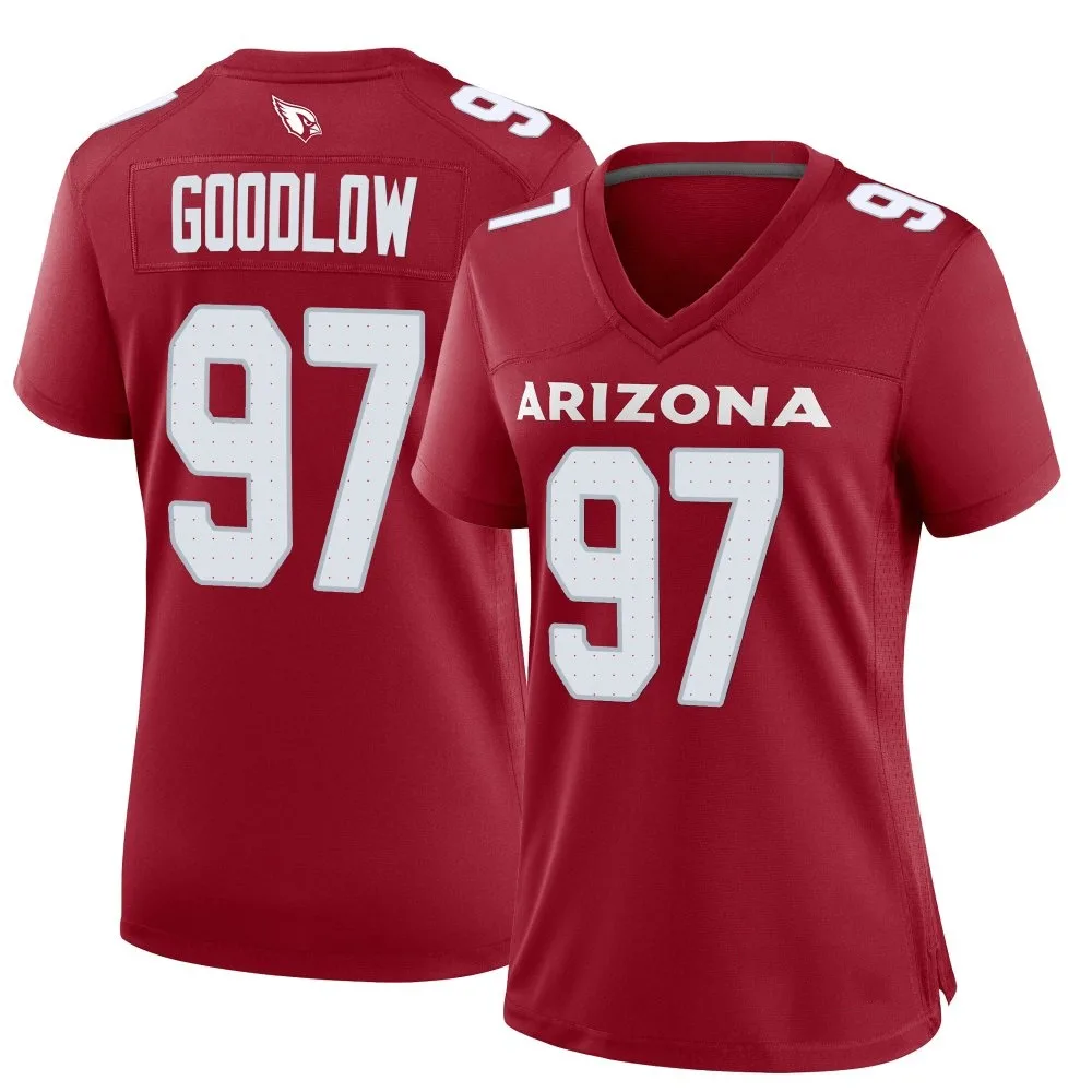 Women's Arizona Cardinals Anthony Goodlow Nike Cardinal Game Jersey Women's Arizona Cardinals Anthony Goodlow Nike Cardinal Game Jersey