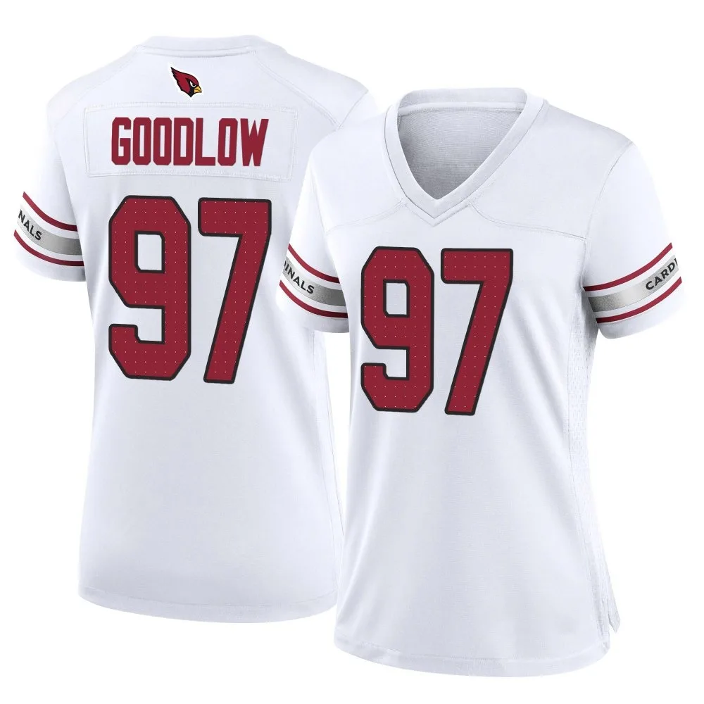 Women's Arizona Cardinals Anthony Goodlow Nike Game White Jersey Women's Arizona Cardinals Anthony Goodlow Nike Game White Jersey