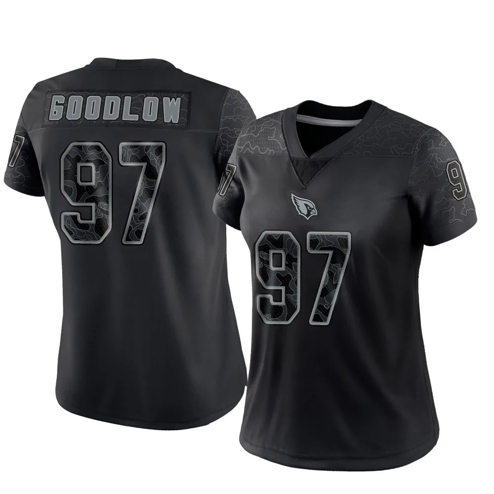 Women's Arizona Cardinals Anthony Goodlow Nike Reflective Limited Black Jersey Women's Arizona Cardinals Anthony Goodlow Nike Reflective Limited Black Jersey