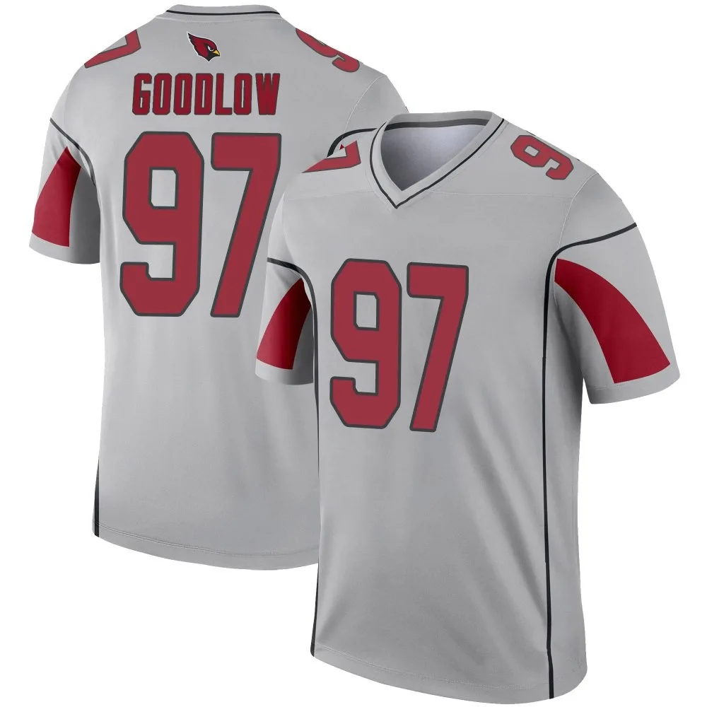 Youth Arizona Cardinals Anthony Goodlow Nike Inverted Silver Legend Jersey Youth Arizona Cardinals Anthony Goodlow Nike Inverted Silver Legend Jersey