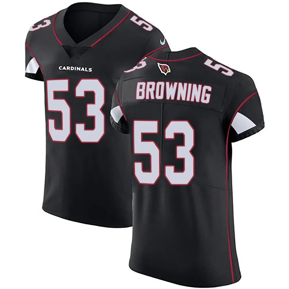 Men's Arizona Cardinals Baron Browning Nike Alternate Vapor Untouchable Elite Black Jersey Men's Arizona Cardinals Baron Browning Nike Alternate Vapor Untouchable Elite Black Jersey