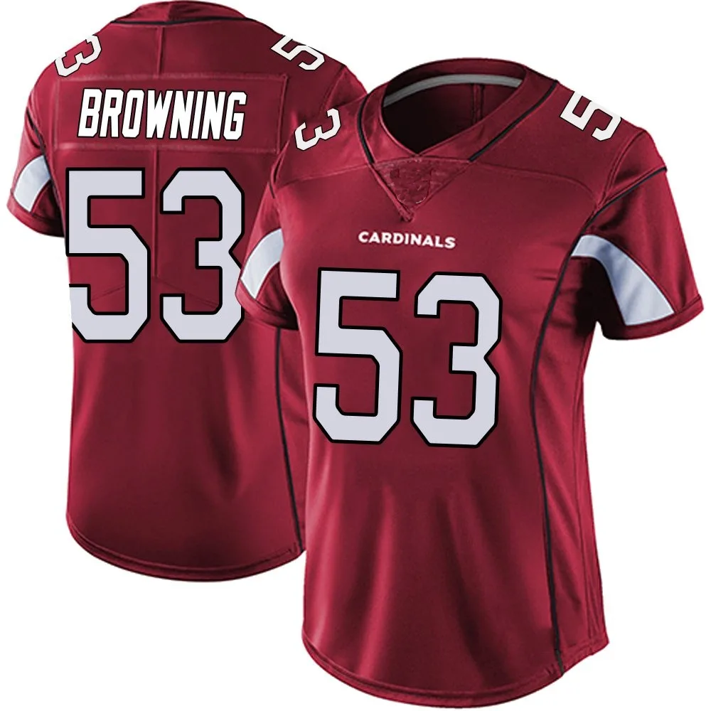 Women's Arizona Cardinals Baron Browning Nike Vapor Team Color Untouchable Limited Red Jersey Women's Arizona Cardinals Baron Browning Nike Vapor Team Color Untouchable Limited Red Jersey