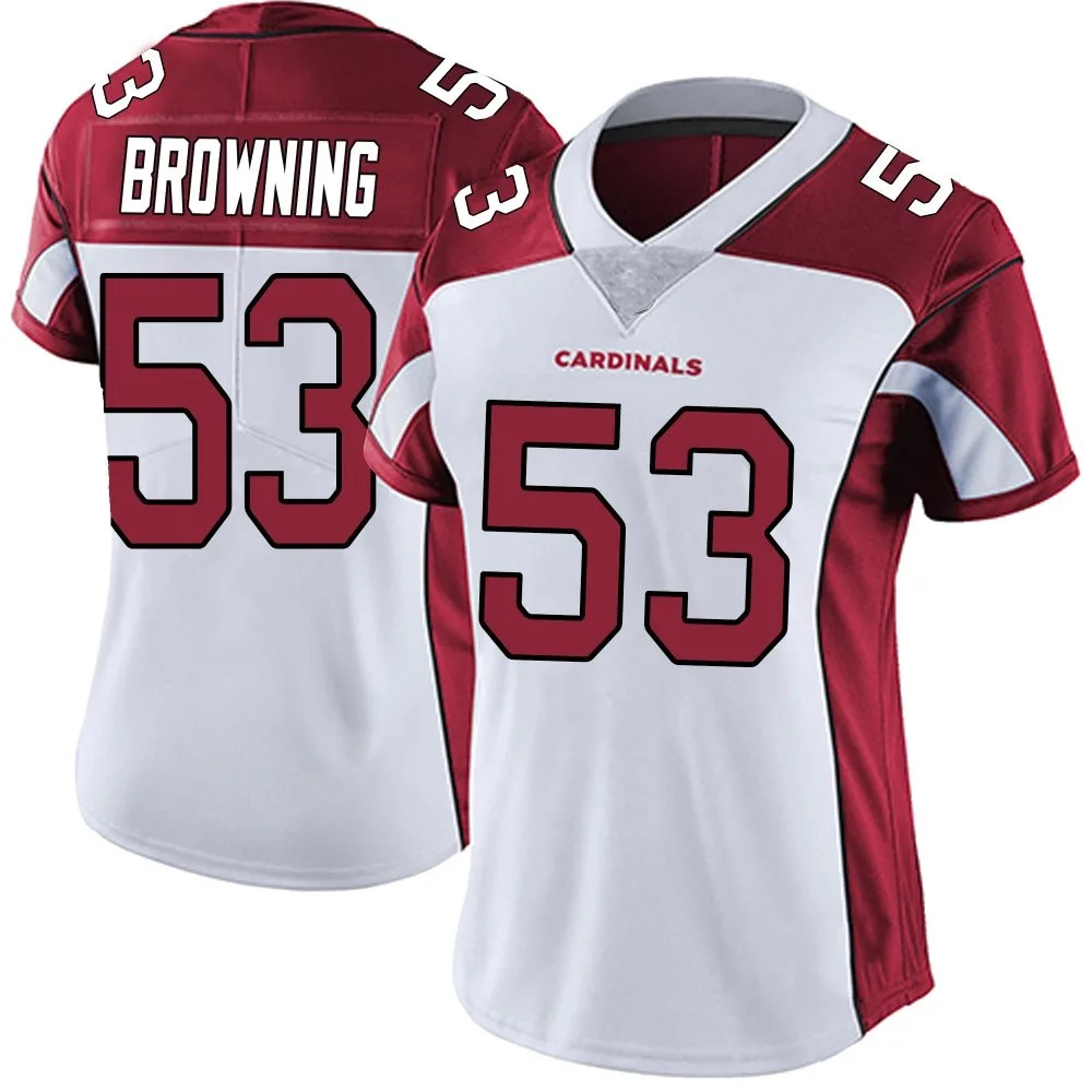 Women's Arizona Cardinals Baron Browning Nike Vapor Untouchable Limited White Jersey Women's Arizona Cardinals Baron Browning Nike Vapor Untouchable Limited White Jersey