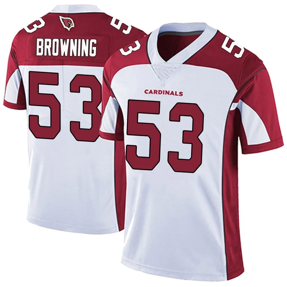 Youth Arizona Cardinals Baron Browning Nike Vapor Untouchable Limited White Jersey Youth Arizona Cardinals Baron Browning Nike Vapor Untouchable Limited White Jersey