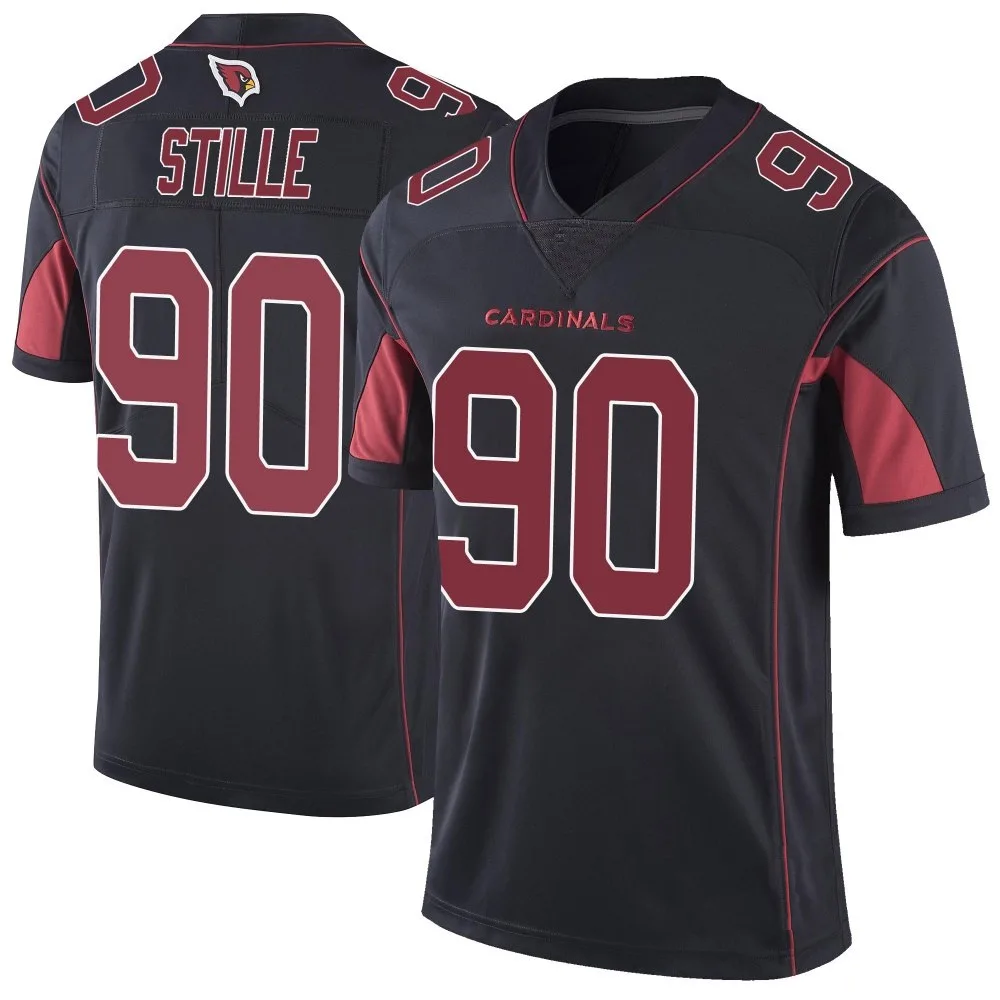 Men's Arizona Cardinals Ben Stille Nike Color Rush Vapor Untouchable Limited Black Jersey Men's Arizona Cardinals Ben Stille Nike Color Rush Vapor Untouchable Limited Black Jersey