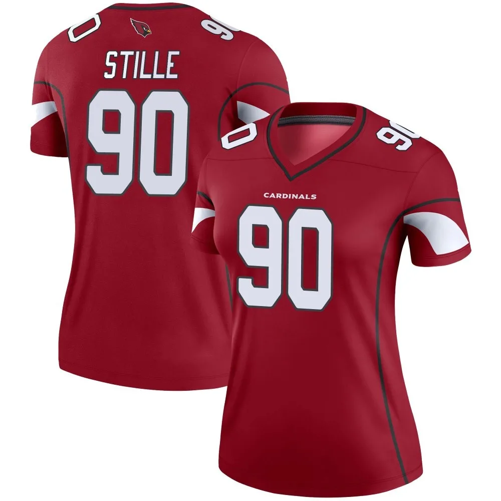 Women's Arizona Cardinals Ben Stille Nike Cardinal Legend Jersey Women's Arizona Cardinals Ben Stille Nike Cardinal Legend Jersey