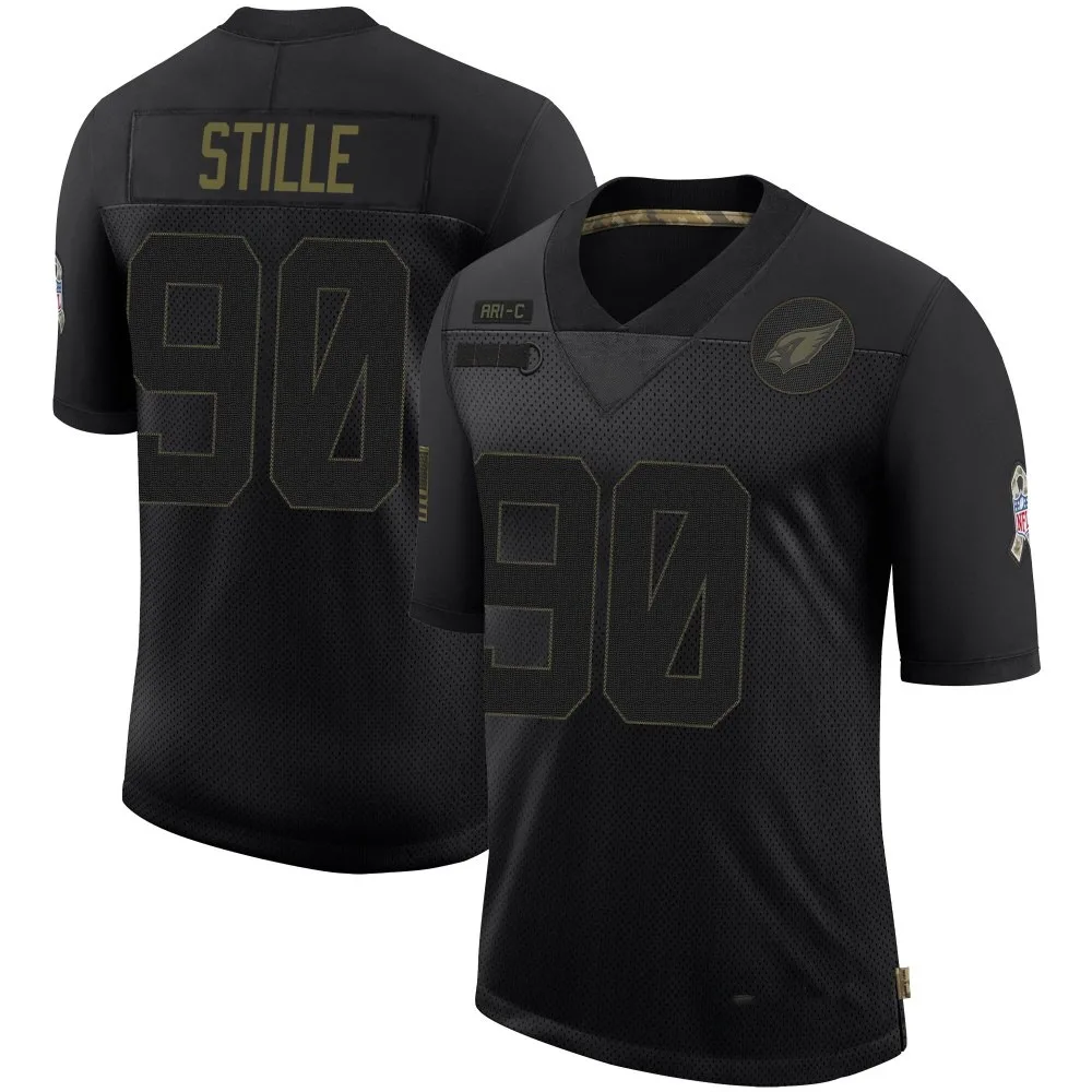Youth Arizona Cardinals Ben Stille Nike 2020 Salute To Service Limited Black Jersey Youth Arizona Cardinals Ben Stille Nike 2020 Salute To Service Limited Black Jersey