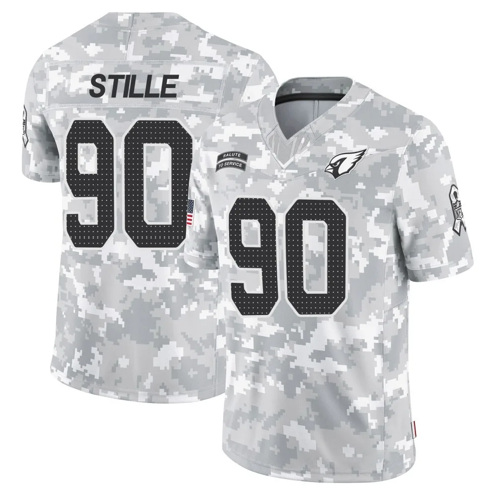 Youth Arizona Cardinals Ben Stille Nike 2024 Salute To Service Limited Arctic Camo Jersey Youth Arizona Cardinals Ben Stille Nike 2024 Salute To Service Limited Arctic Camo Jersey