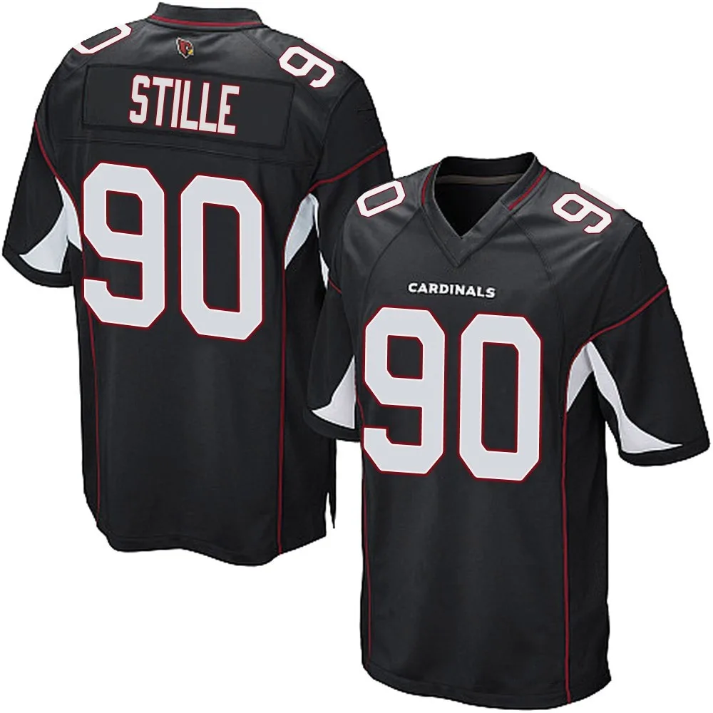 Youth Arizona Cardinals Ben Stille Nike Alternate Game Black Jersey Youth Arizona Cardinals Ben Stille Nike Alternate Game Black Jersey