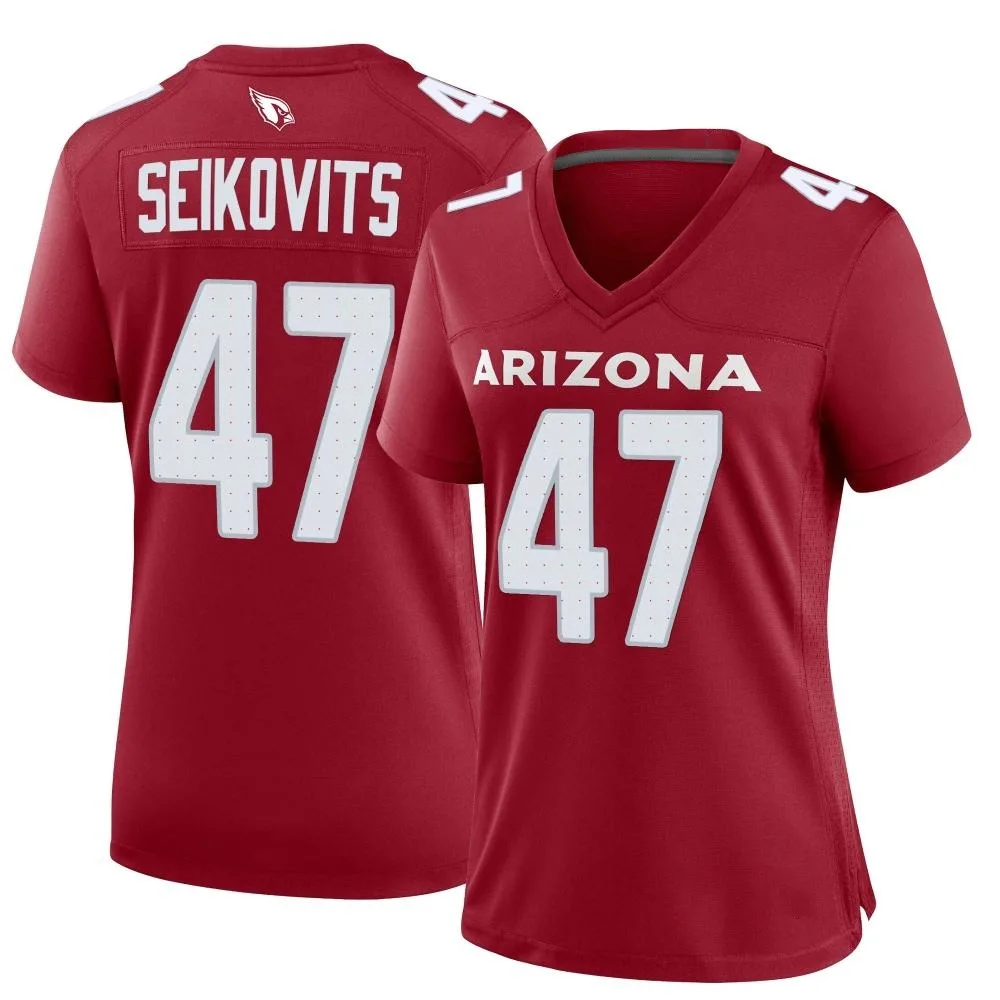Women's Arizona Cardinals Bernhard Seikovits Nike Cardinal Game Jersey Women's Arizona Cardinals Bernhard Seikovits Nike Cardinal Game Jersey