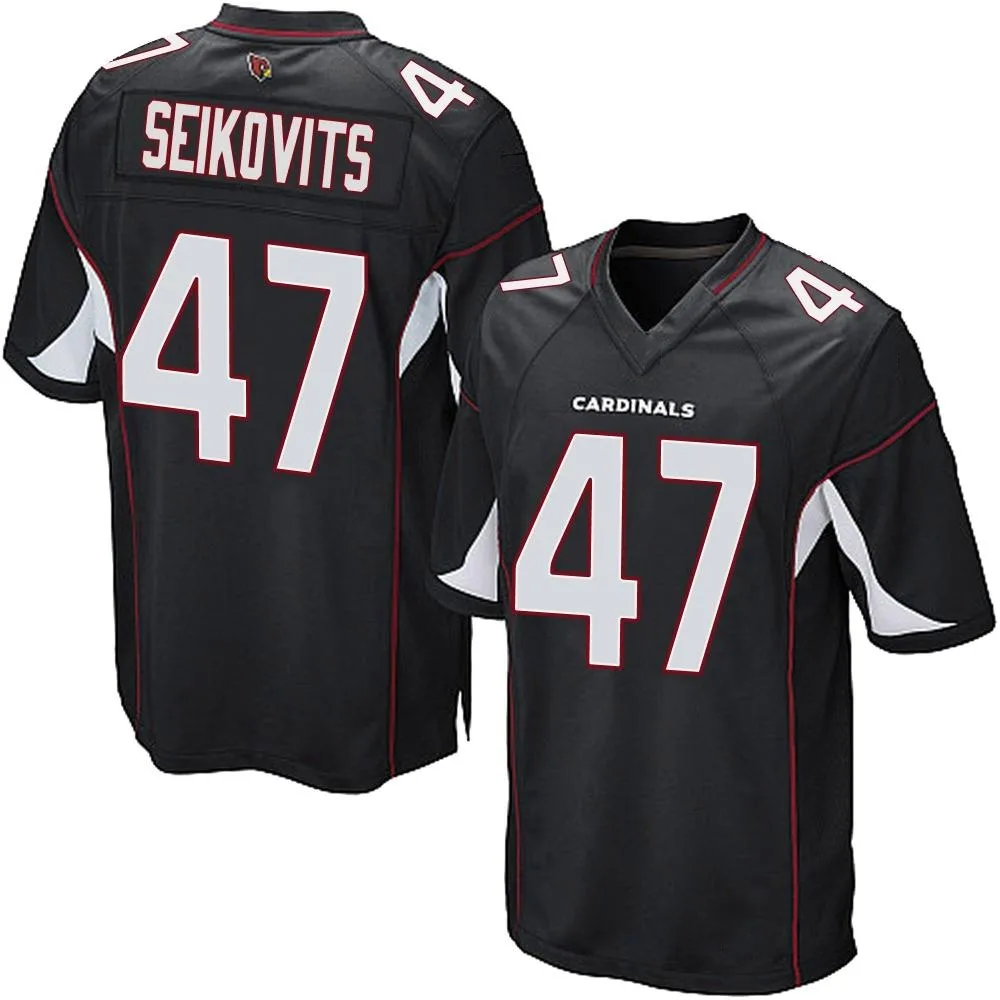Youth Arizona Cardinals Bernhard Seikovits Nike Alternate Game Black Jersey Youth Arizona Cardinals Bernhard Seikovits Nike Alternate Game Black Jersey