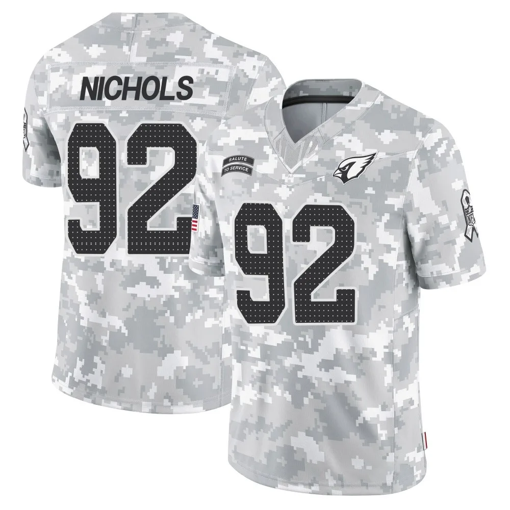 Youth Arizona Cardinals Bilal Nichols Nike 2024 Salute To Service Limited Arctic Camo Jersey Youth Arizona Cardinals Bilal Nichols Nike 2024 Salute To Service Limited Arctic Camo Jersey