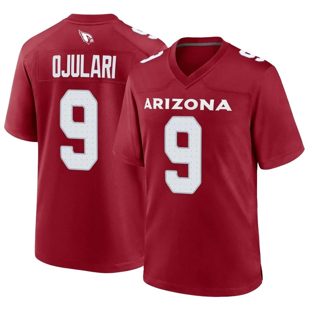 Men's Arizona Cardinals Bj Ojulari Nike Cardinal Game Jersey Men's Arizona Cardinals Bj Ojulari Nike Cardinal Game Jersey
