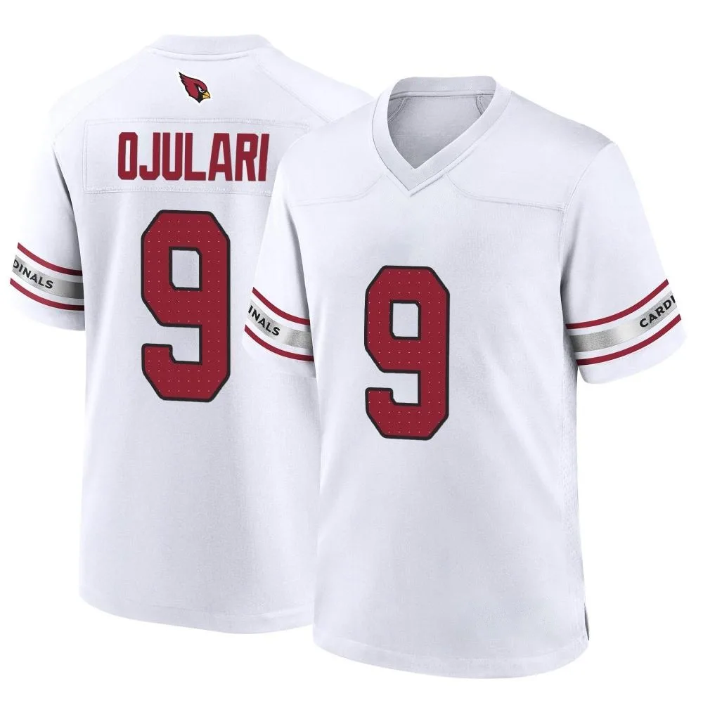Men's Arizona Cardinals Bj Ojulari Nike Game White Jersey Men's Arizona Cardinals Bj Ojulari Nike Game White Jersey