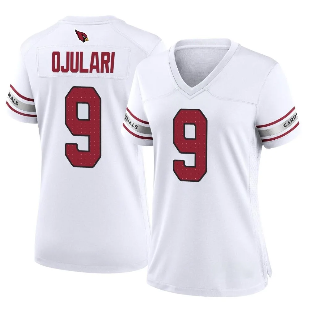 Women's Arizona Cardinals Bj Ojulari Nike Game White Jersey Women's Arizona Cardinals Bj Ojulari Nike Game White Jersey