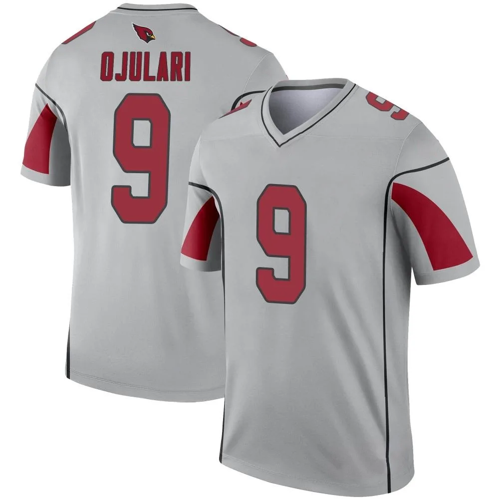 Youth Arizona Cardinals Bj Ojulari Nike Inverted Silver Legend Jersey Youth Arizona Cardinals Bj Ojulari Nike Inverted Silver Legend Jersey