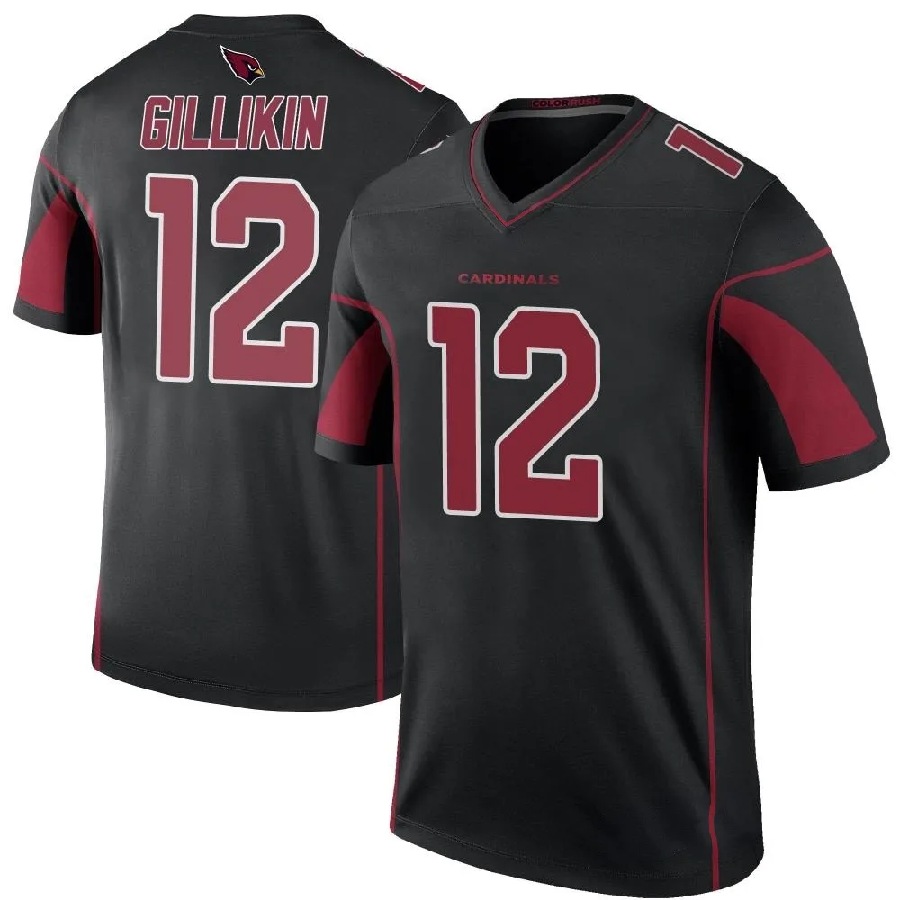 Men's Arizona Cardinals Blake Gillikin Nike Color Rush Legend Black Jersey Men's Arizona Cardinals Blake Gillikin Nike Color Rush Legend Black Jersey