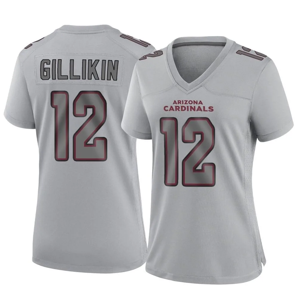 Women's Arizona Cardinals Blake Gillikin Nike Atmosphere Fashion Game Gray Jersey Women's Arizona Cardinals Blake Gillikin Nike Atmosphere Fashion Game Gray Jersey
