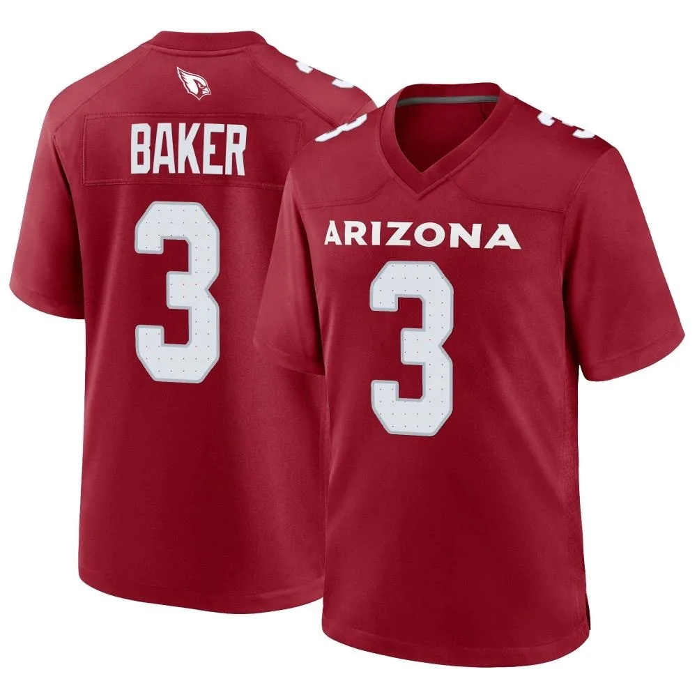 Men's Arizona Cardinals Budda Baker Nike Cardinal Game Jersey Men's Arizona Cardinals Budda Baker Nike Cardinal Game Jersey