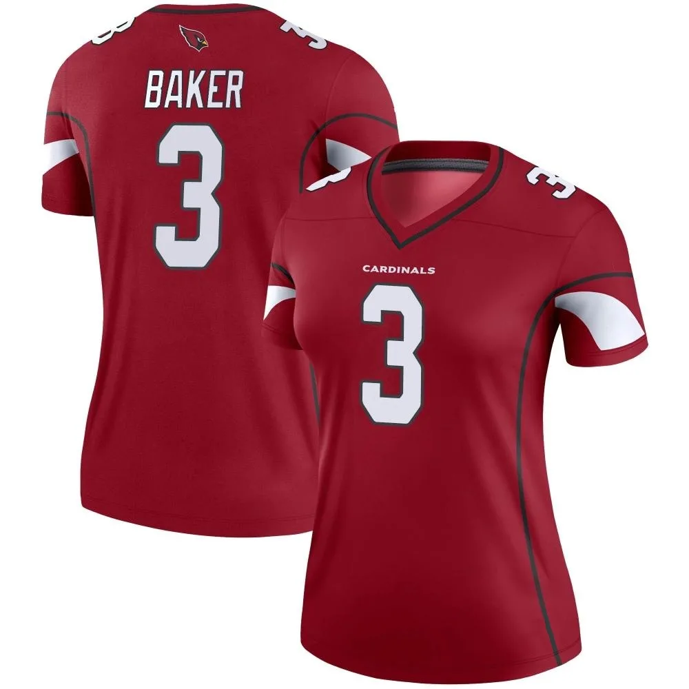 Women's Arizona Cardinals Budda Baker Nike Cardinal Legend Jersey Women's Arizona Cardinals Budda Baker Nike Cardinal Legend Jersey
