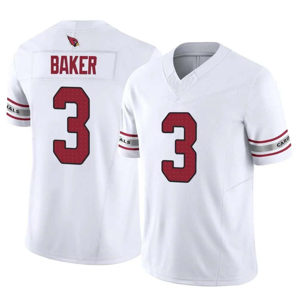 Youth Arizona Cardinals Budda Baker Nike Vapor F.U.S.E. Limited White Jersey Youth Arizona Cardinals Budda Baker Nike Vapor F.U.S.E. Limited White Jersey