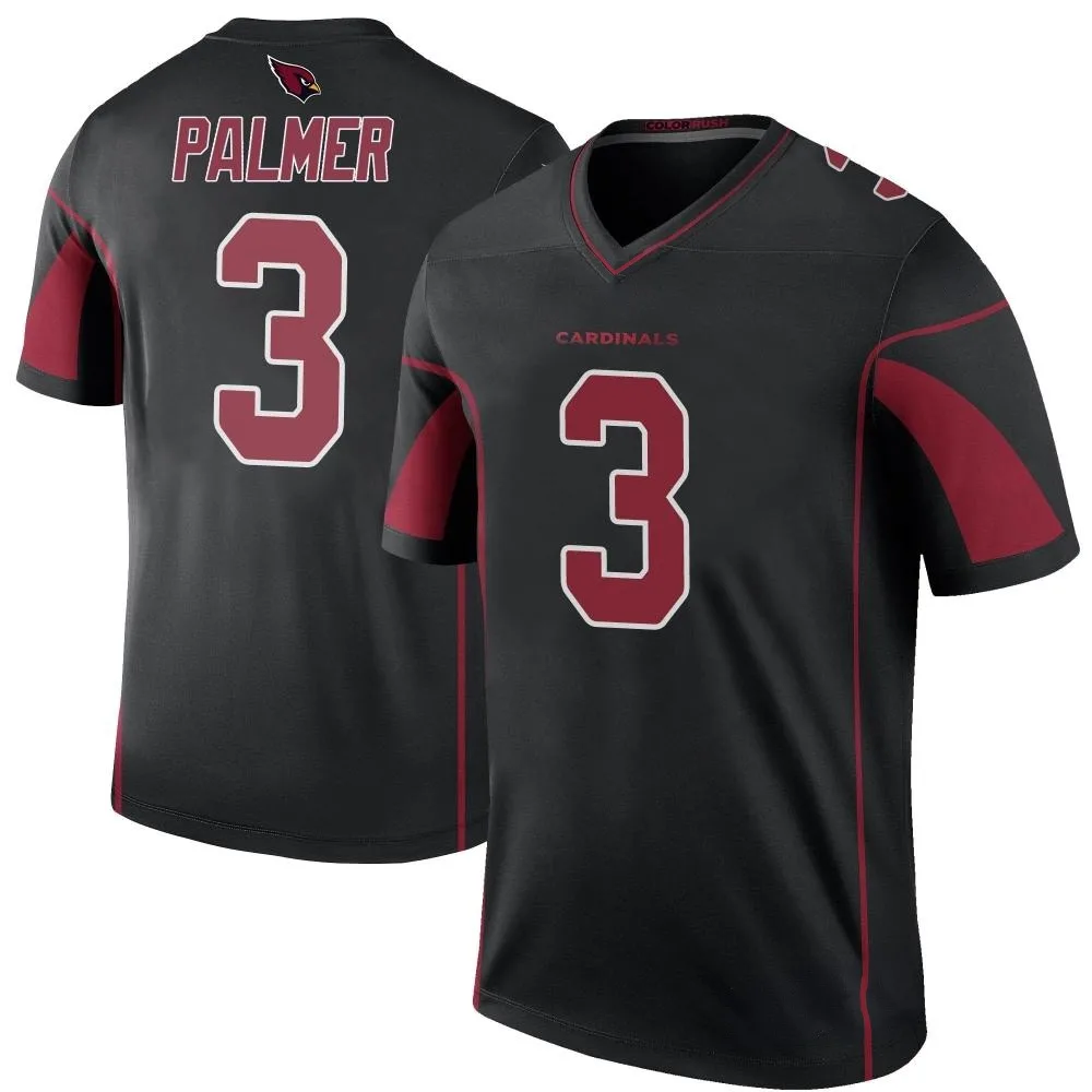 Men's Arizona Cardinals Carson Palmer Nike Color Rush Legend Black Jersey Men's Arizona Cardinals Carson Palmer Nike Color Rush Legend Black Jersey
