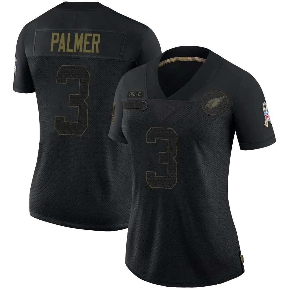 Women's Arizona Cardinals Carson Palmer Nike 2020 Salute To Service Limited Black Jersey Women's Arizona Cardinals Carson Palmer Nike 2020 Salute To Service Limited Black Jersey