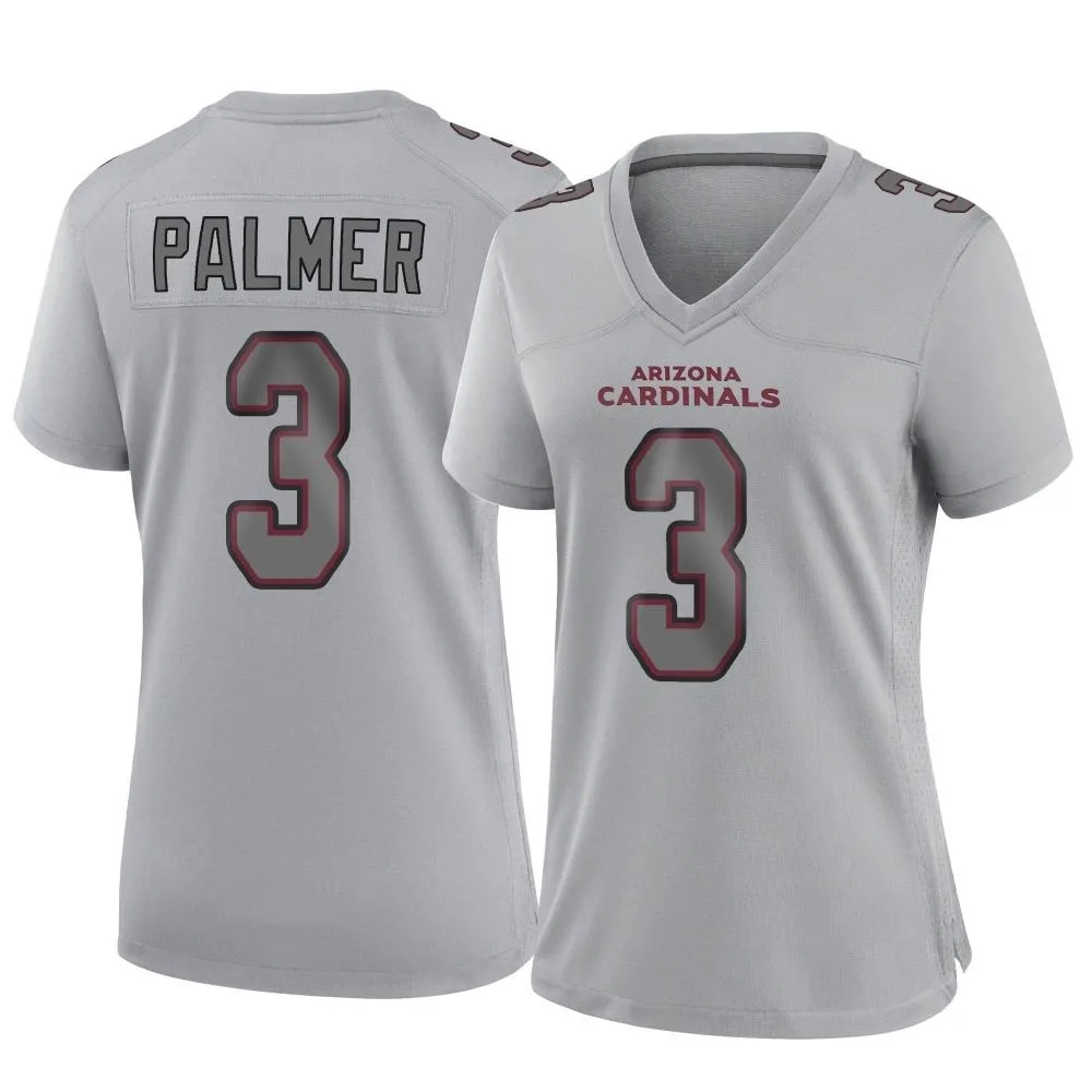 Women's Arizona Cardinals Carson Palmer Nike Atmosphere Fashion Game Gray Jersey Women's Arizona Cardinals Carson Palmer Nike Atmosphere Fashion Game Gray Jersey
