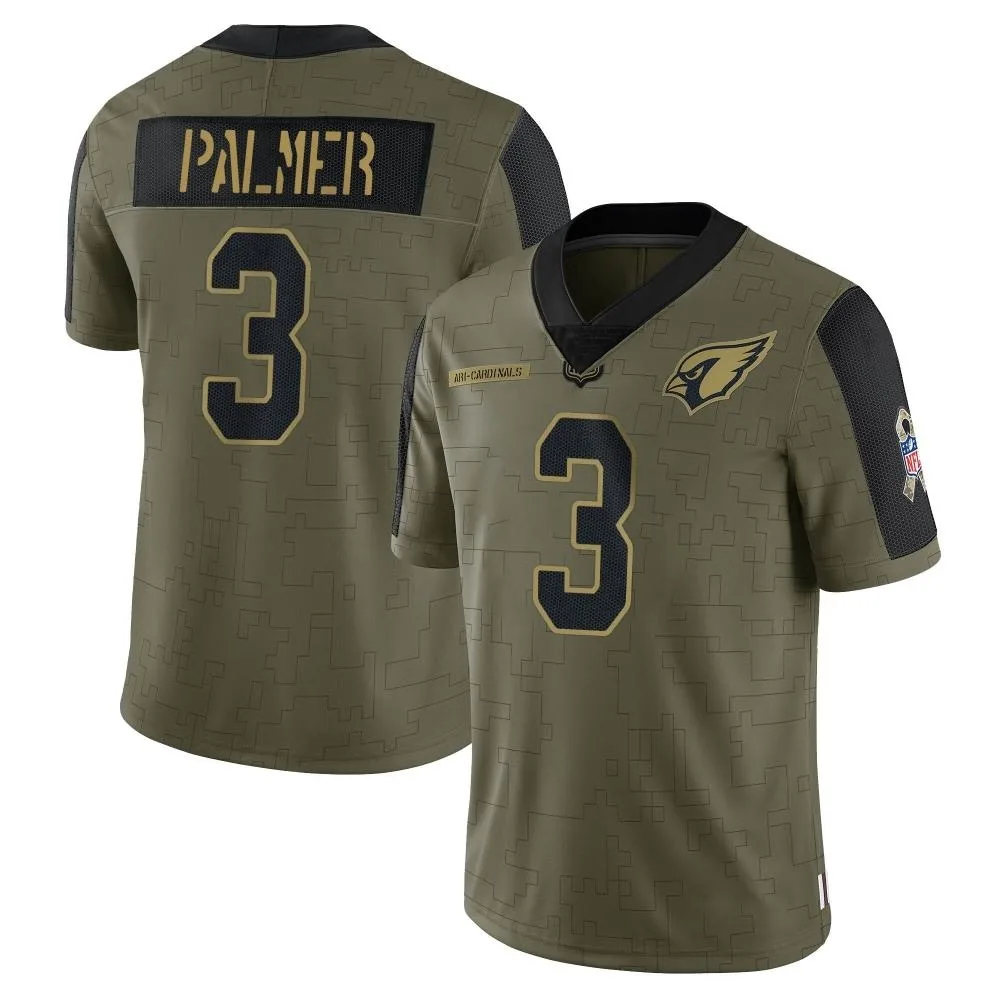 Youth Arizona Cardinals Carson Palmer Nike 2021 Salute To Service Limited Olive Jersey Youth Arizona Cardinals Carson Palmer Nike 2021 Salute To Service Limited Olive Jersey