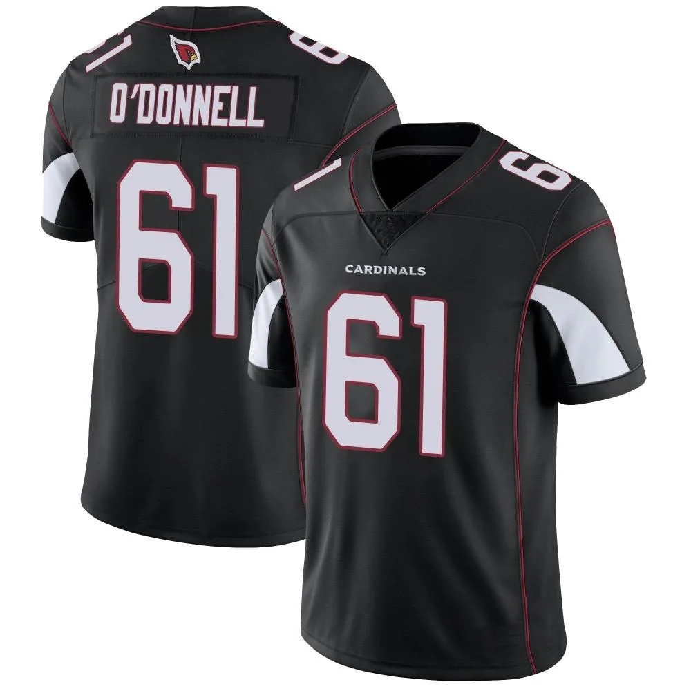 Men's Arizona Cardinals Carter O'donnell Nike Vapor Untouchable Limited Black Jersey Men's Arizona Cardinals Carter O'donnell Nike Vapor Untouchable Limited Black Jersey
